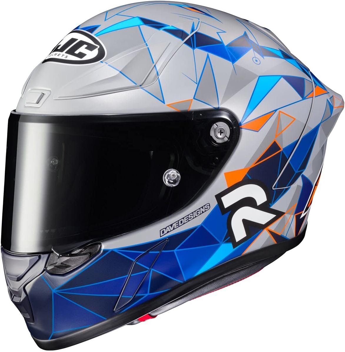HJC RPHA 1N Espargaro Helmet (Medium) (White/Blue/Orange)