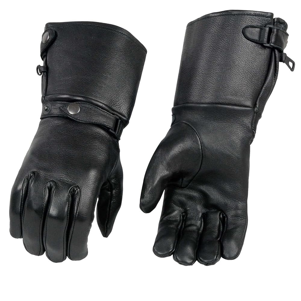 Milwaukee Deerskin Motorcycle Gloves - SH857