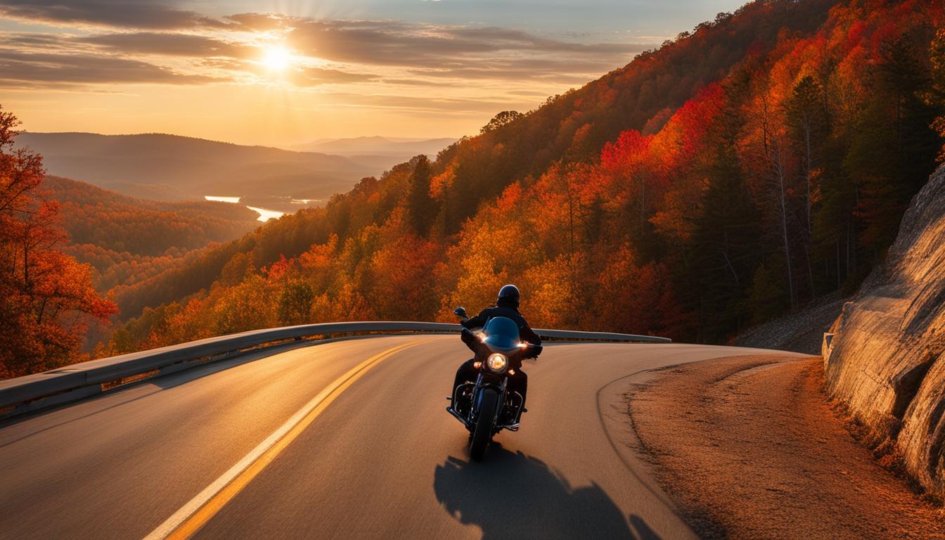 motorcycle rides in the ozark mountains