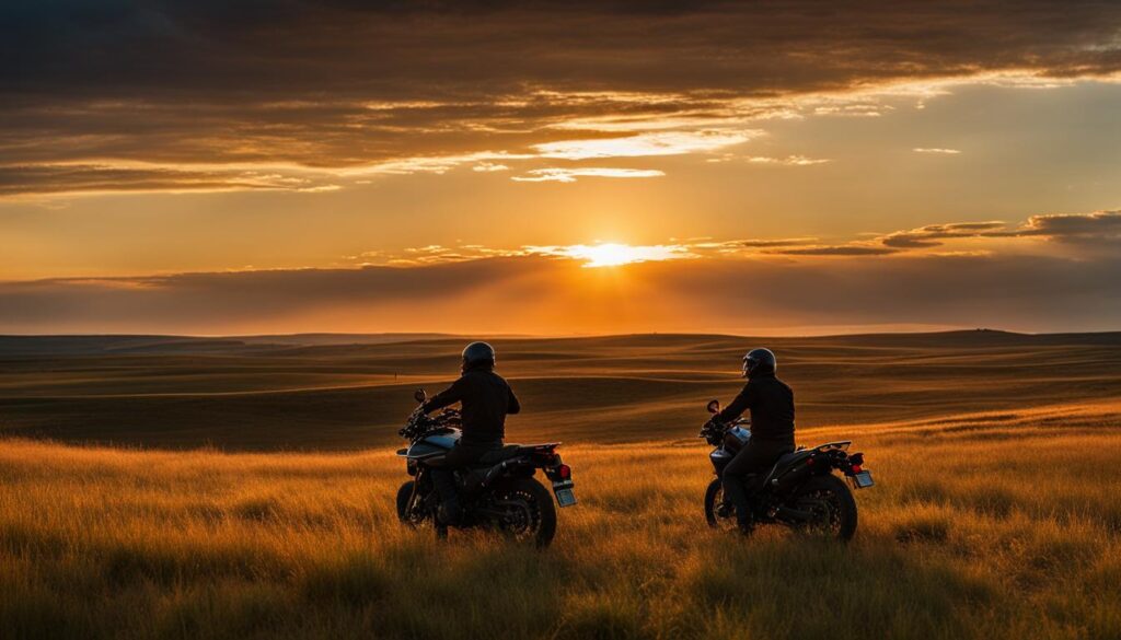 motorcycle riding in Kansas