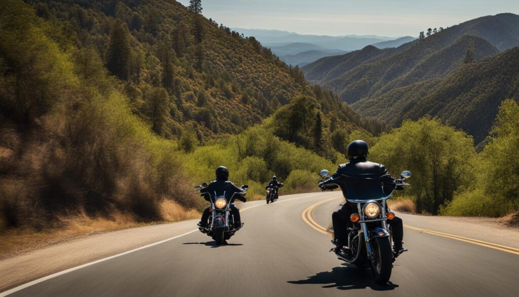 road trip routes for motorcycle enthusiasts in Northern California