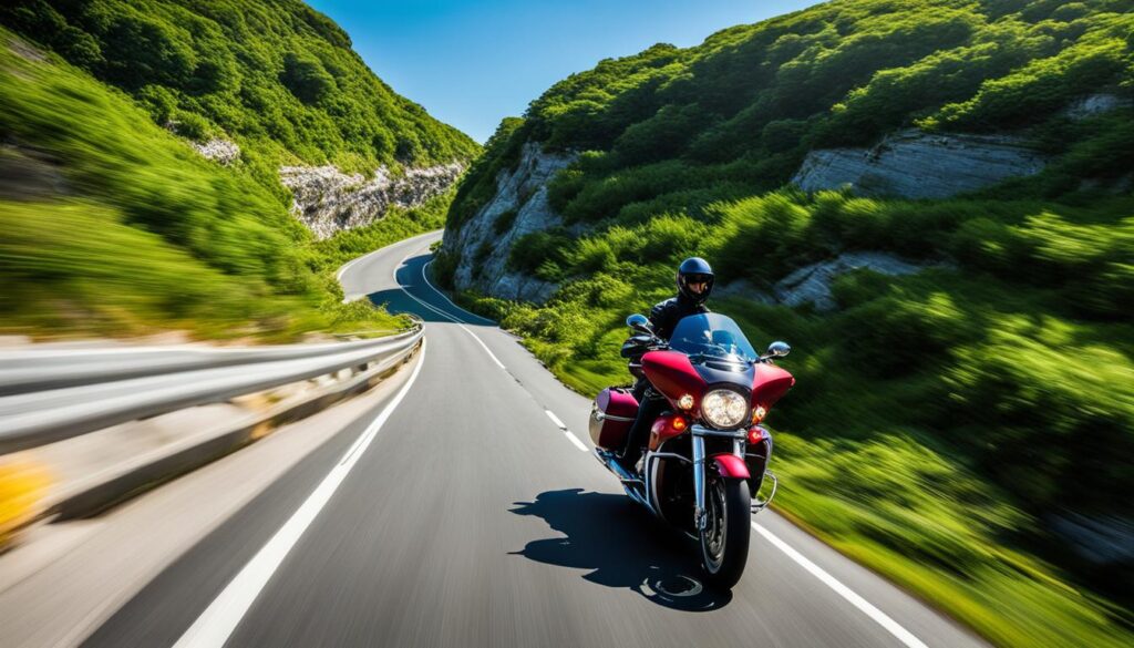 scenic motorcycle rides rhode island