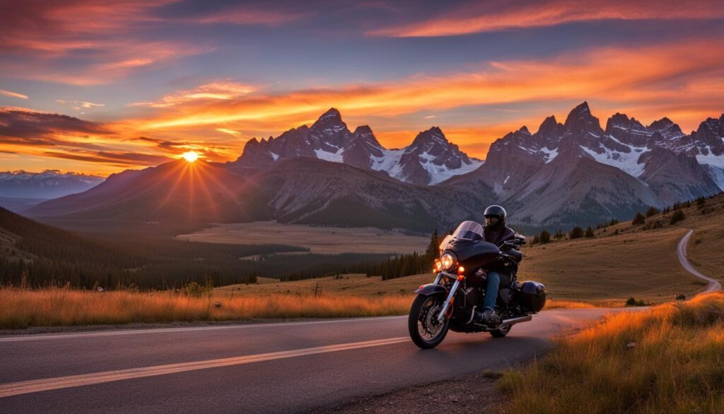 wyoming motorcycle trip